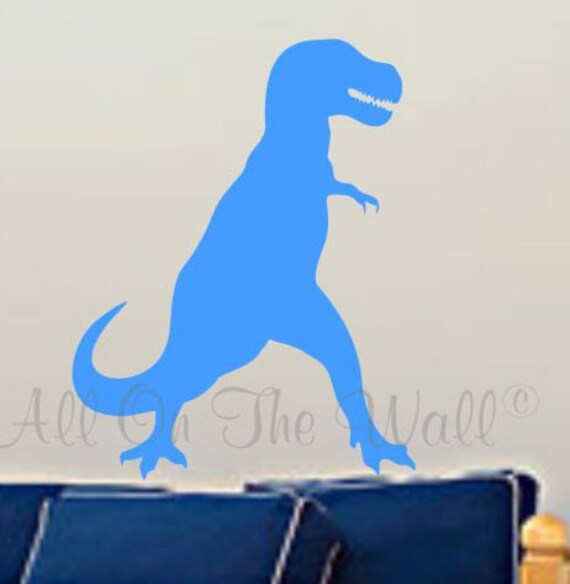 T Rex Dinosaur Wall Decal Dinosaur Decals Bedroom Decals Bedroom Decor Large Dinosaur Wall Sticker Boys Bedroom Decal