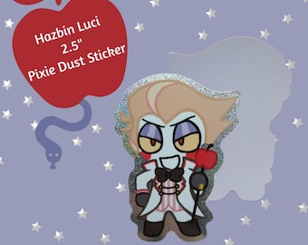 Hazbin Luci 2.5" Pixie Dust Sticker