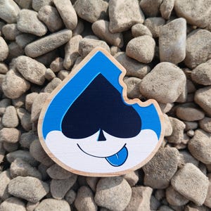 Lancer Cookie 2" Anstecknadel aus Holz