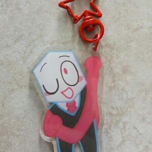 Pippins 2.5" Acrylic Keychains Red Pippins