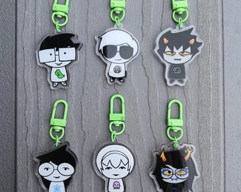 Homestuck Chuddies 2" Acrylic Keychains