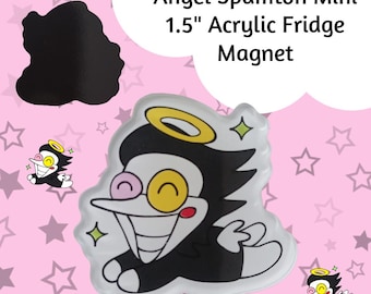 Angel Spamton Mini 1.5" Acrylic Fridge Magnet