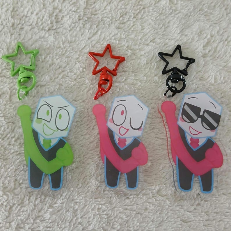 Pippins 2.5" Acrylic Keychains image 3