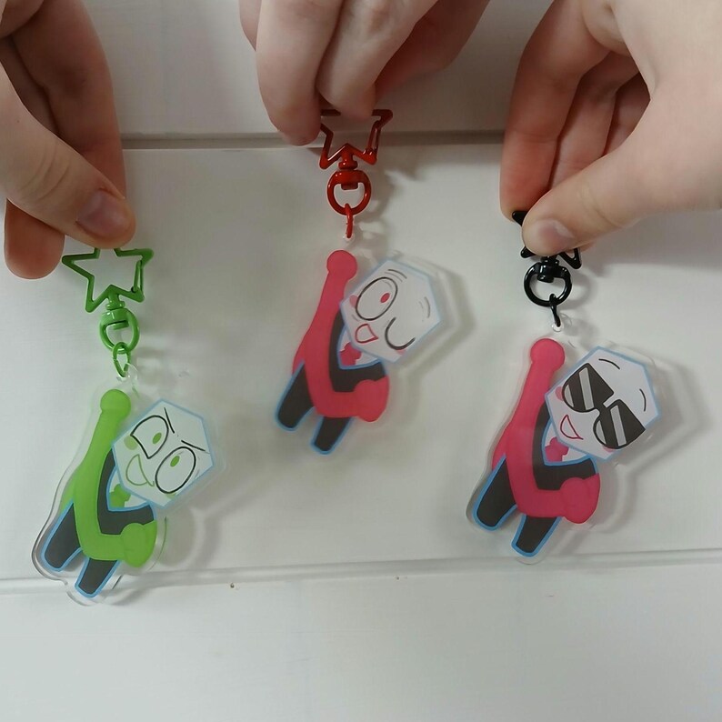 Pippins 2.5" Acrylic Keychains image 5