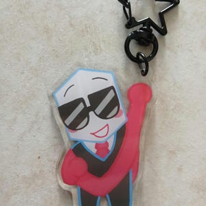 Pippins 2.5" Acrylic Keychains Sunglasses Pippins
