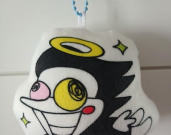 Angel Spamton 10cm Plush Keychain