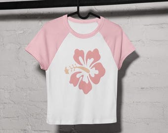 Hibiscus Flower Baby Top