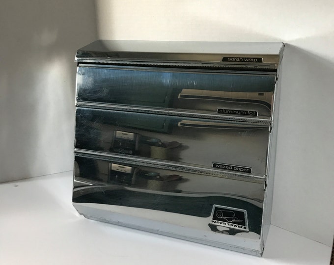 Kitchen Dispenser Paper Towels, Saran Wrap, Aluminum Foil, Waxed Paper