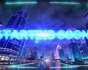 Cyberpunk Stream Pack Twitch/TikTok– Complete OBS Layout (Digital Download)