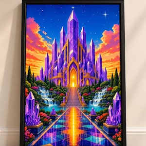 Crystal Castles Poster - Etsy