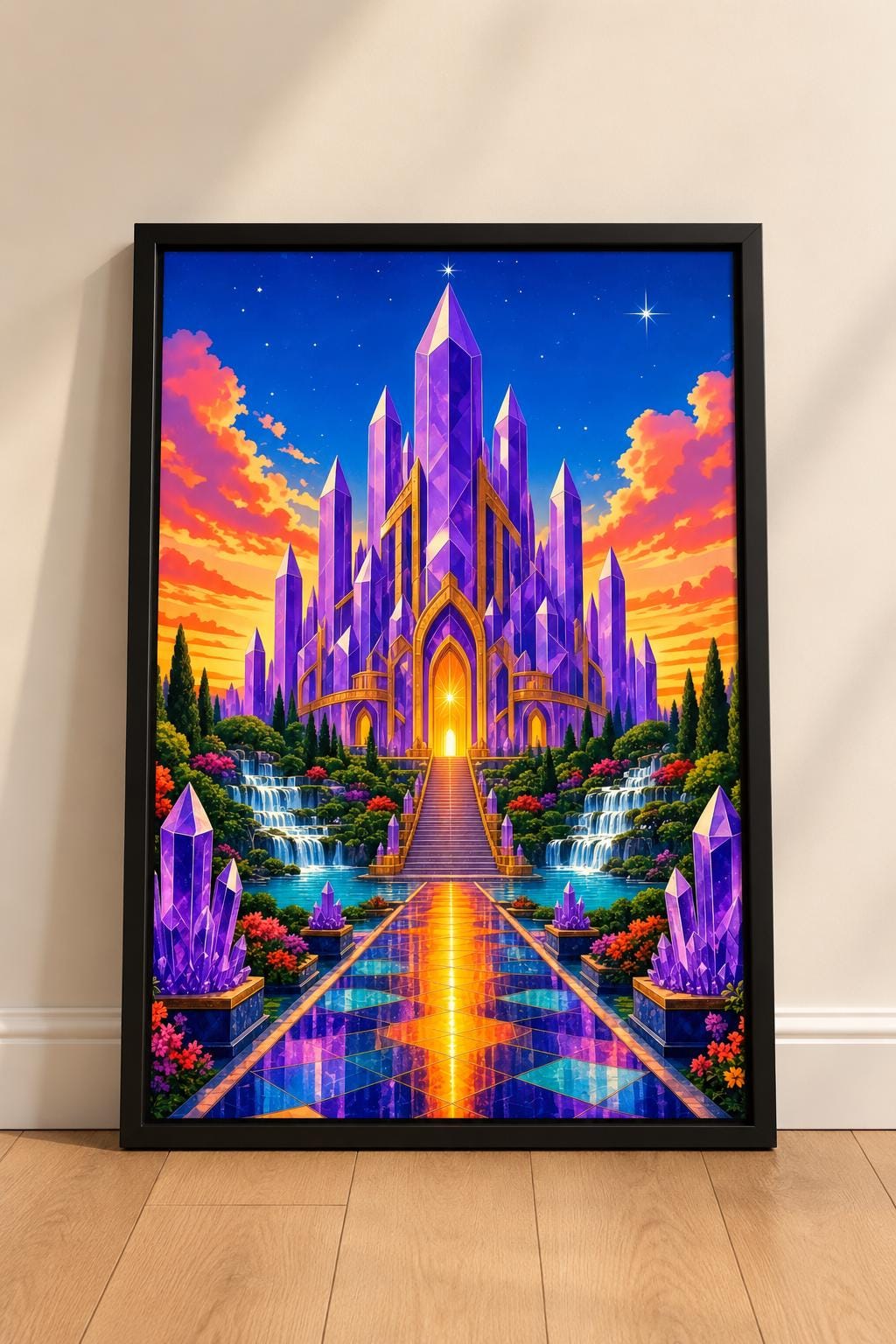 Crystal Castles Poster - Etsy