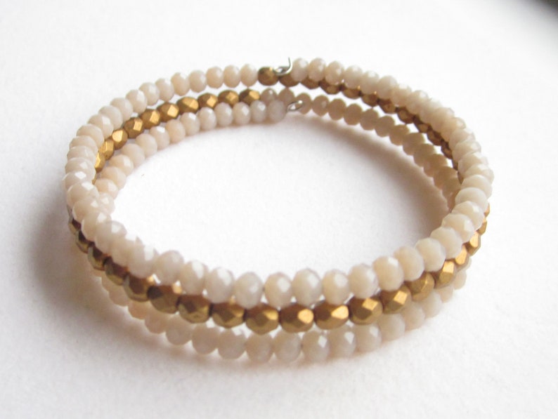 bracelet caramel golden Bangle