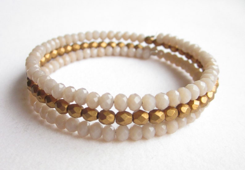 bracelet caramel golden Bangle