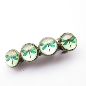 Hair clip, small, dragonfly image 1