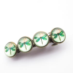 Hair clip, small, dragonfly (138)