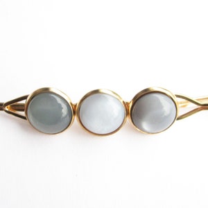 Hair clip, hair clip gold color, bobby pin, pastel minimalist, iceberg green,light blue,powder blue image 1