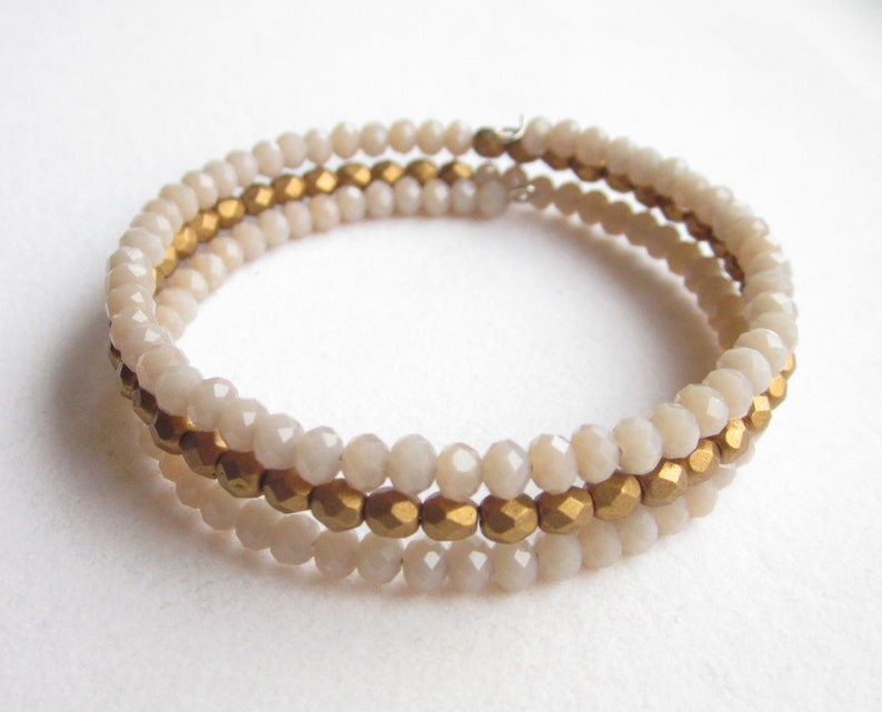 bracelet caramel golden Bangle