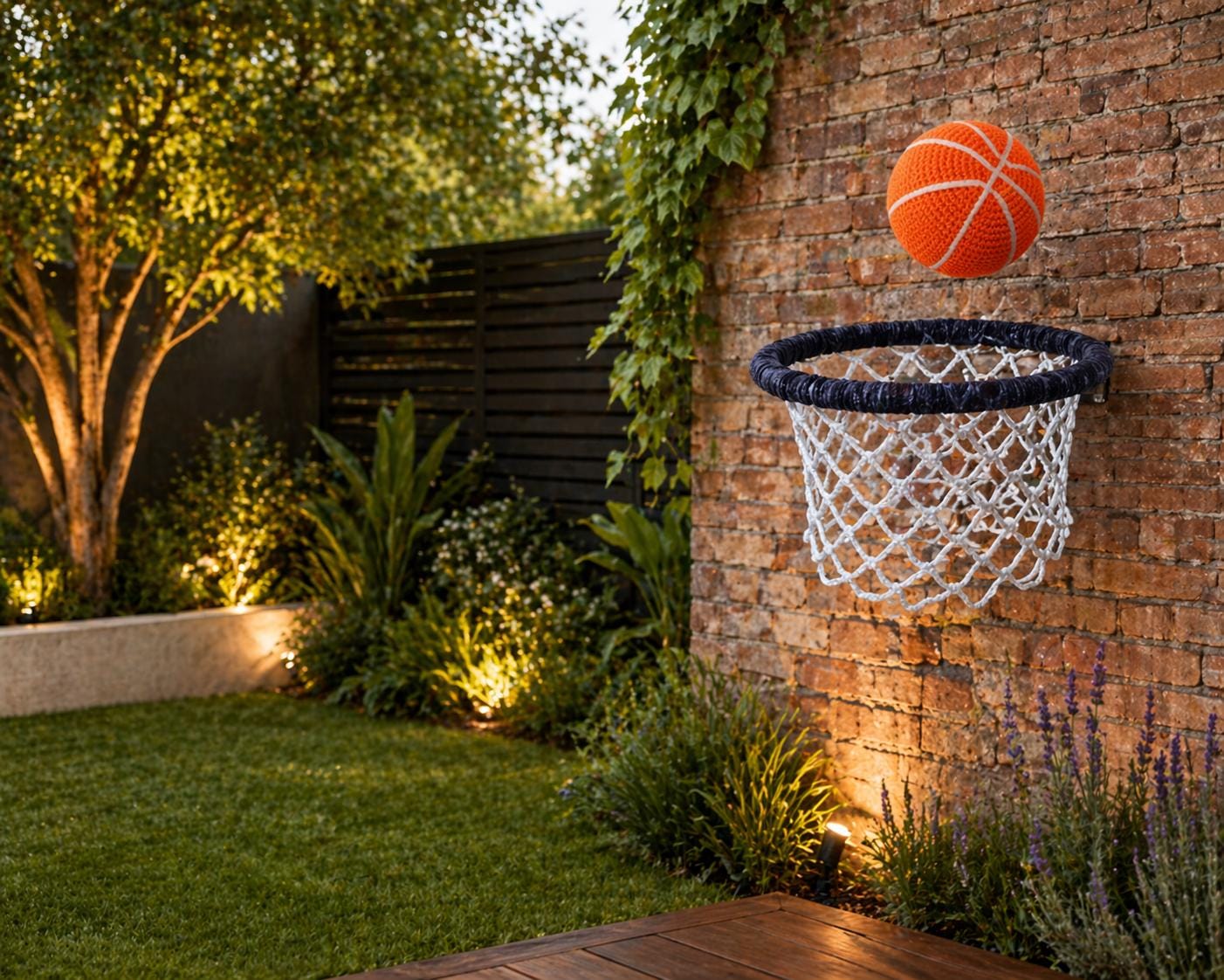 30 Basketball Crochet Patterns for Fans, Gifts, and Game-Day Decor 20 Crochet Basketball Hoop Wall Decor Pattern