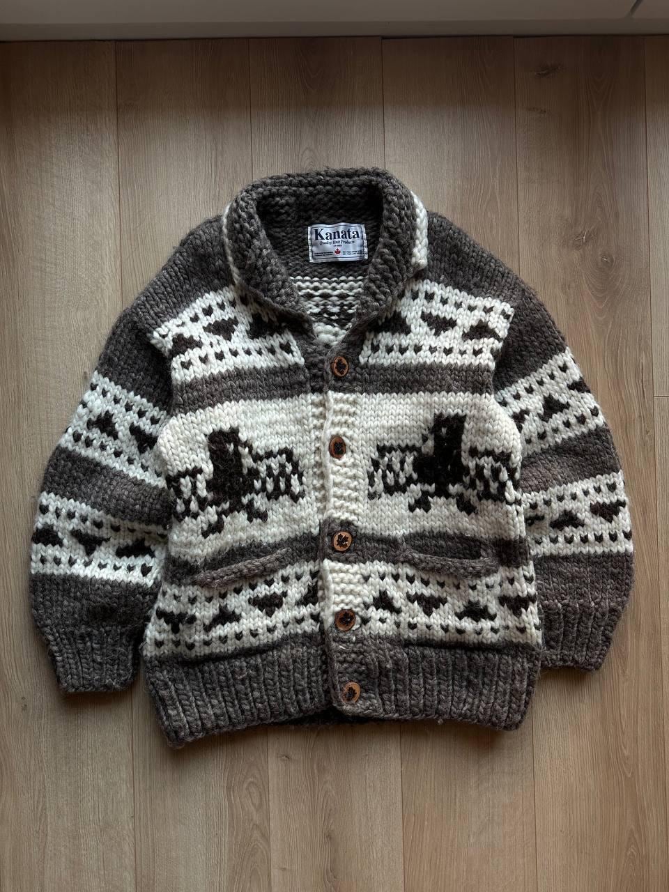 Kanata × DAN Ds Cowichan Sweater Kanata Cowichan - Etsy UK