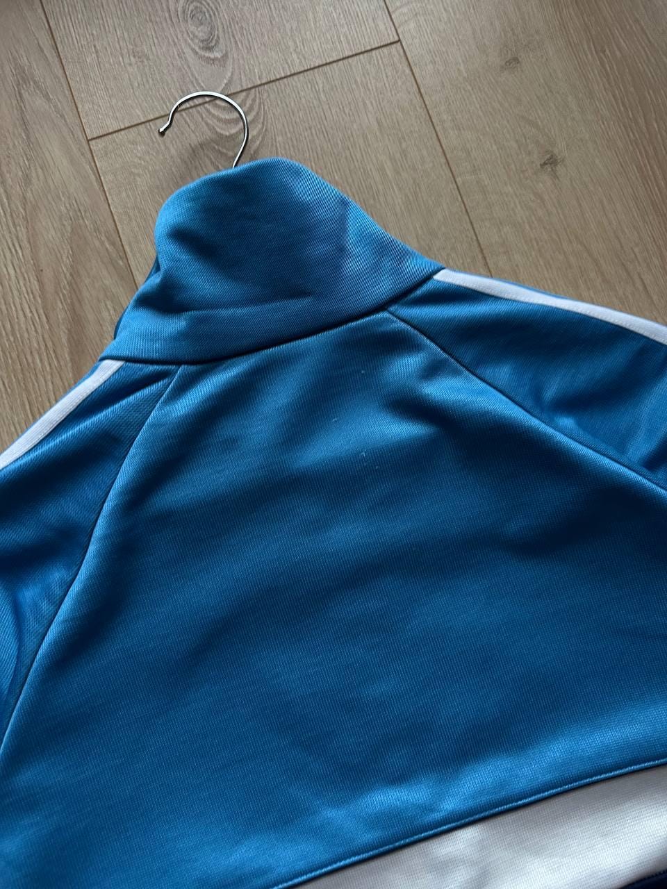 Vintage Adidas Track Jacket West Germany Blue Zip up Retro 70s 80s