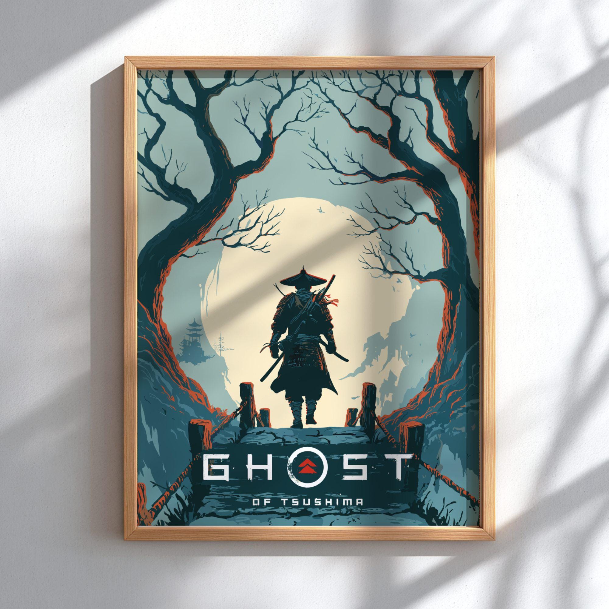 Ghost of tsushima poster - Etsy 日本