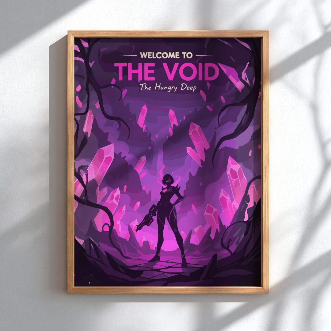 The Void - League of Legends Poster - Gamers Walls Art - Etsy