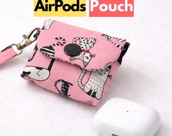AirPods Pouch Sewing Pattern | Fabric Earbud Case | PDF Pattern & Video Tutorial