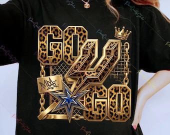 Go Spurs Go Retro PNG, grafica vintage da basket, design per il giorno della partita, stampa leopardata sportiva PNG, streetwear da basket png