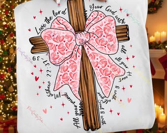Coquette Valentine Jesus, Pink Brushstroke love png, Valentine Shirt, Love Jesus Design, Valentine Jesus Png, Valentine Design Download