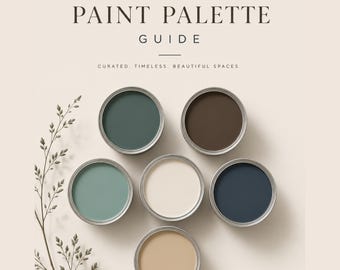 Guía de diseño moderno orgánico Paleta de pinturas Behr Guía de diseño para el hogar Diseño de interiores Diseño estético moderno orgánico Planificador Inspiración para el hogar