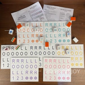 Tabuleiro de prática de Mahjong americano, ferramenta de treinamento para peças esquerda e direita