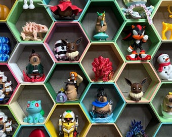 Mini Figure Display Shelf: Collection, Collectibles, Toy, Small Action Figures
