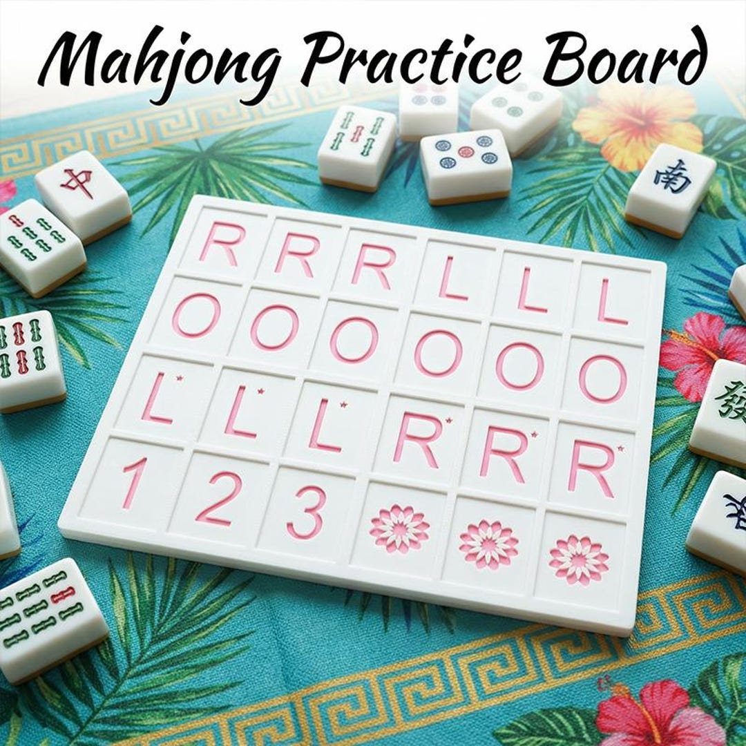 Mahjong Practice Board – American Mahjong Training Aid - Etsy UK