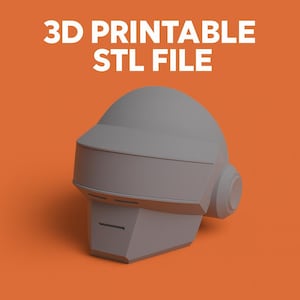 Futuristic Electronic Helmet – 3D Printable Wearable Model (Inspired by Retro-Sci-Fi Aesthetics)