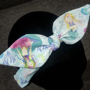 Diadema con lazo de sirena
