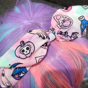Pastel Goth Bow-Knot Headband