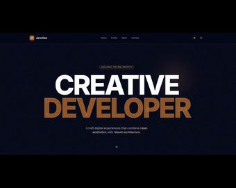 Kreative Mappe Vorlage - ATS-freundlich, Lebenslauf Design (Creative Theme)