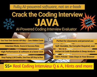Java Interview Questions & Coding Test Evaluator – Java Coding Interview Prep Tool - [PERSONAL]
