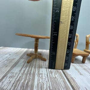 Calico Critters Sylvanian Families KITCHEN TABLE 2 Chairs Set Replacement Parts immagine 12