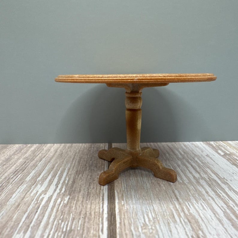 Calico Critters Sylvanian Families KITCHEN TABLE 2 Chairs Set Replacement Parts immagine 3