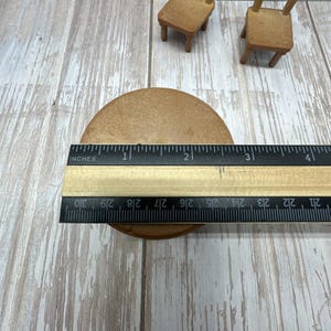 Calico Critters Sylvanian Families KITCHEN TABLE 2 Chairs Set Replacement Parts immagine 14