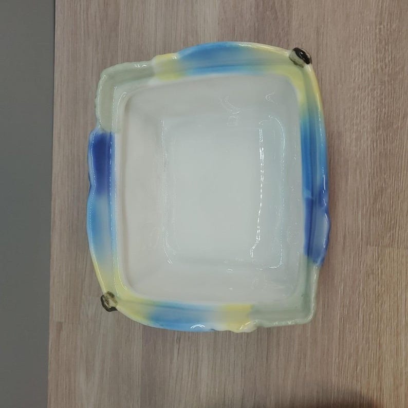 Anna Rosa Collection Butterfly Music Trinket Box Vintage Porcelain ...