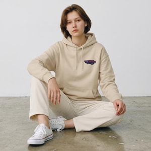 Mystery Fish | Retro Hoodie Bild 5