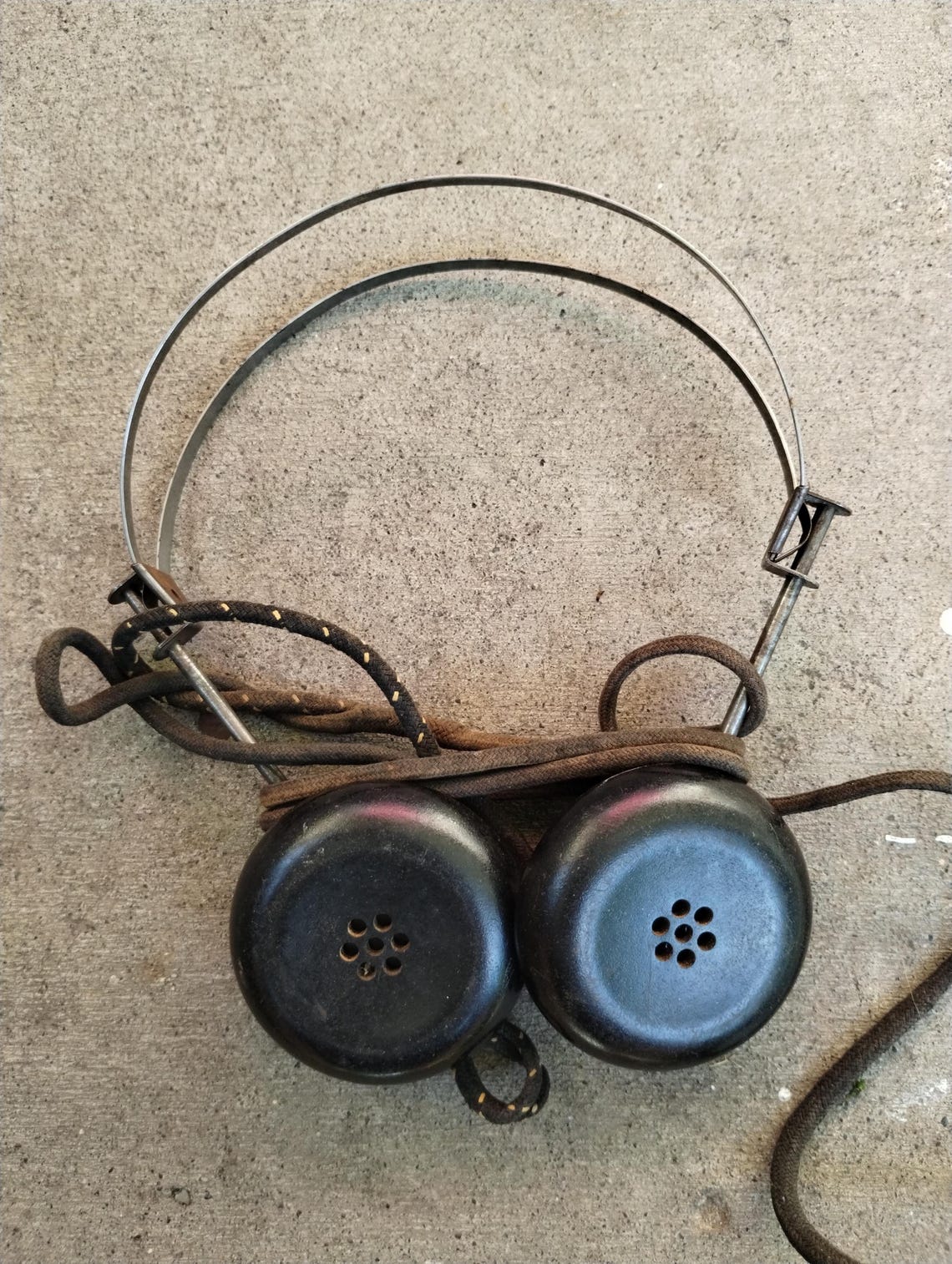 Vintage Brandes Admiral Matched Tone headphones, USA made, '40's/'50's, photo 1 sur 3