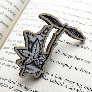 Korok Wooden Pin Badge