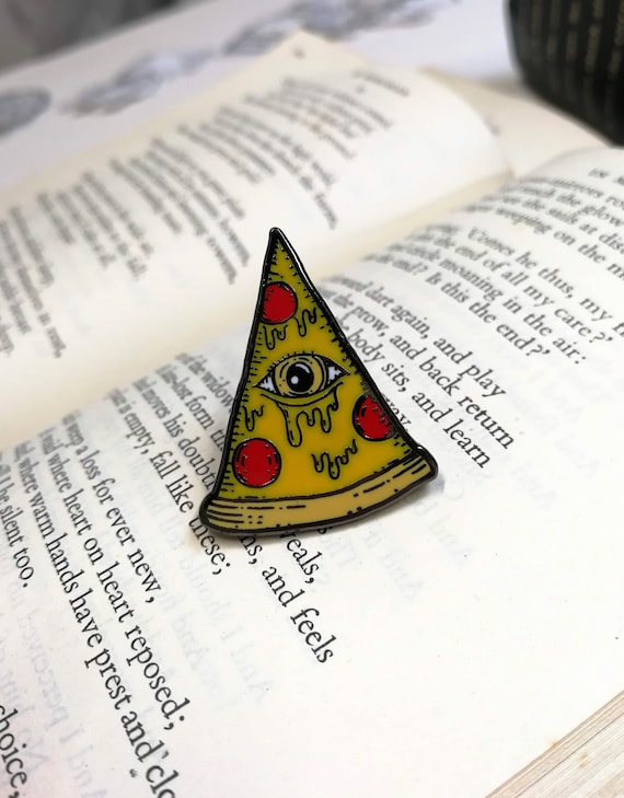 Pizzalluminati Hard Enamel Pin Badge