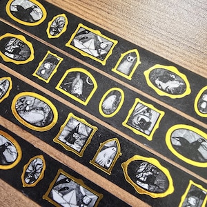 Gallery of Curiosities Gold Foiled Washi Tape 1