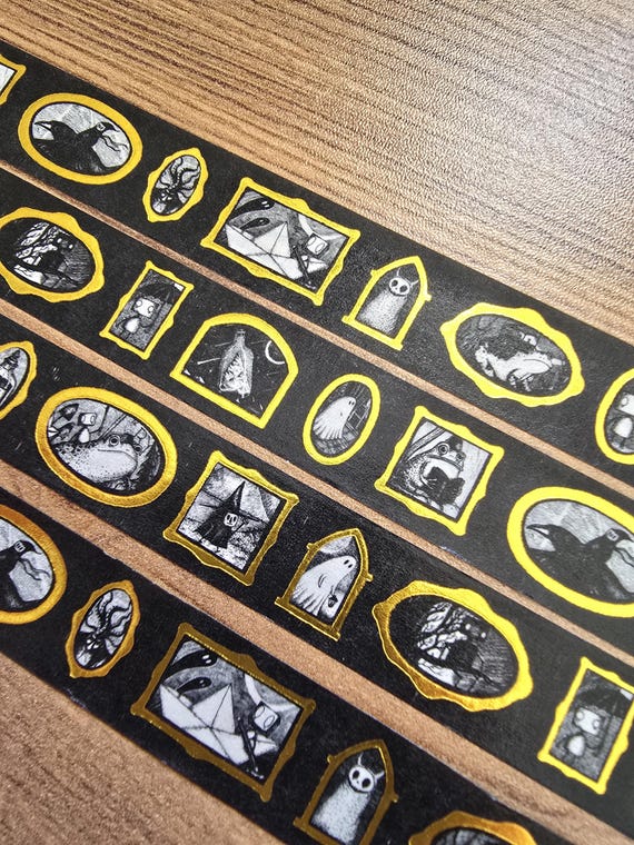 Gallery of Curiosities Gold Foiled Washi Tape 1