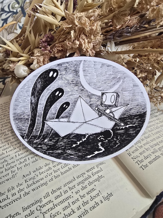Keep Yourself Afloat Vinyl Sticker