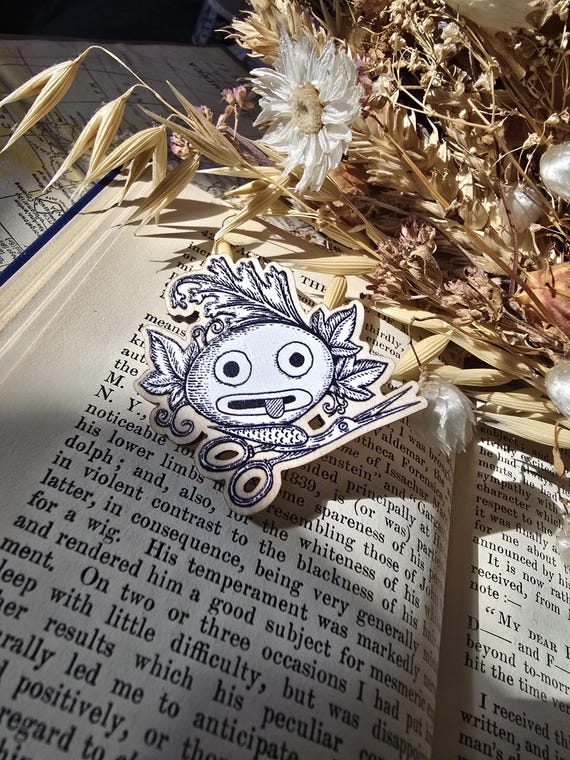 That's A Rock Fact Wooden Pin- Over The Garden Wall inspired